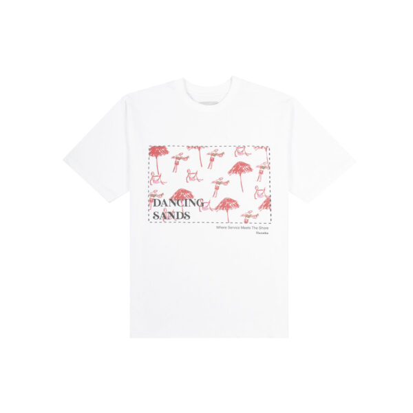 DANCING SANDS WHITE TEES