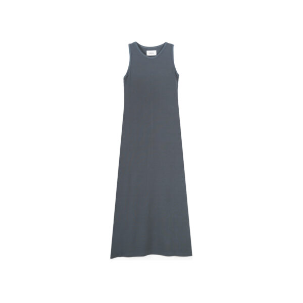 WOMEN BASIC DARK GREY DRESS