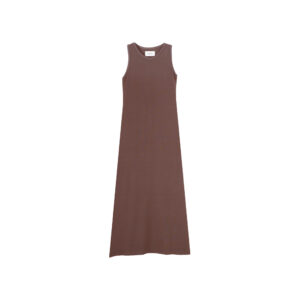 WOMEN BASIC BROWN DRESS