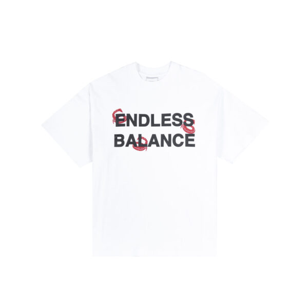 ENDLESS BALANCE WHITE TEES