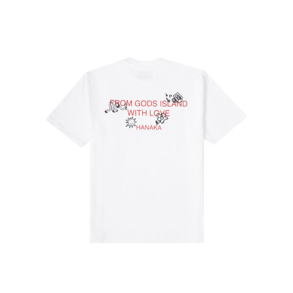 GOD ISLAND AW WHITE TEES