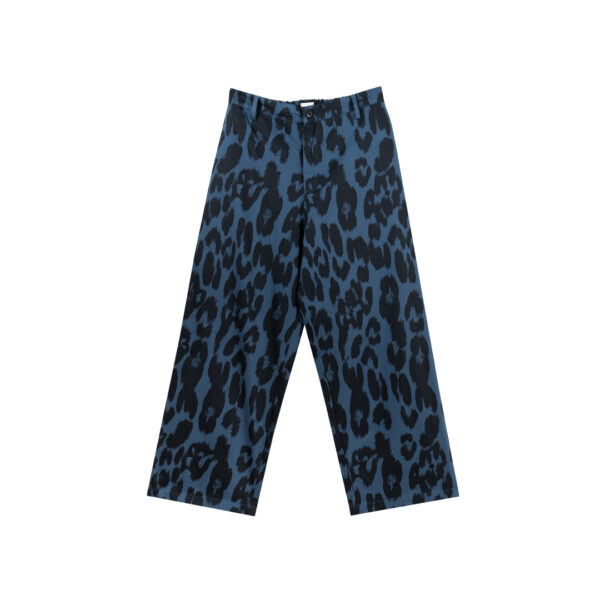 LEOPARD NAVY PANTS