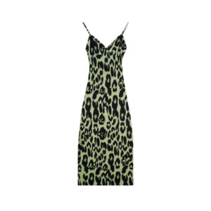 WOMEN LEOPARD ARMY DRESS