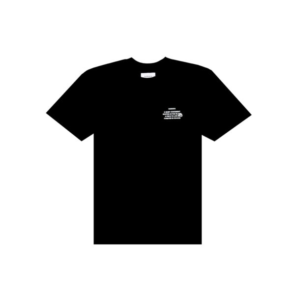 QUIET STATEMENT BLACK TEES