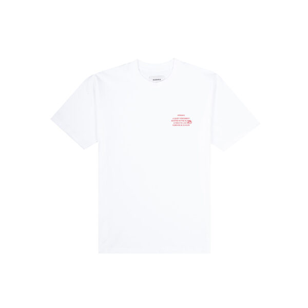 QUIET STATEMENT WHITE TEES