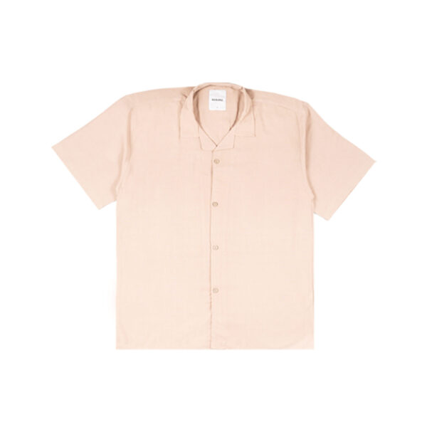 BASIC LENO MOCCA SHIRT
