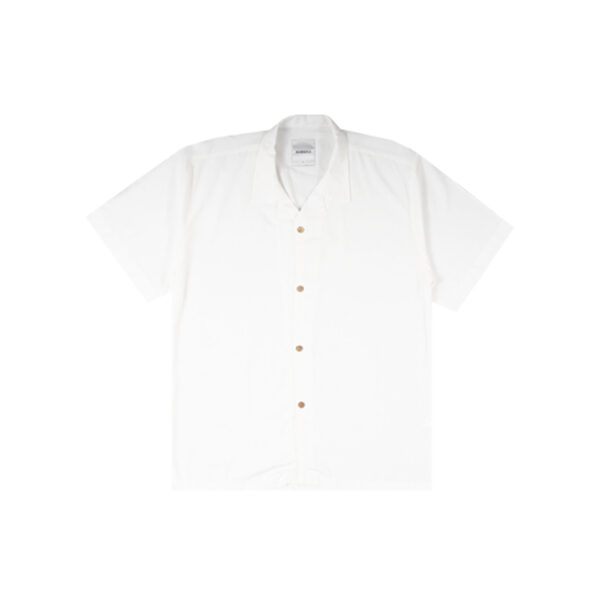 BASIC LENO WHITE SHIRT