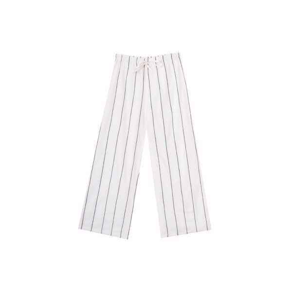 WOMEN TIERE WHITE PANTS