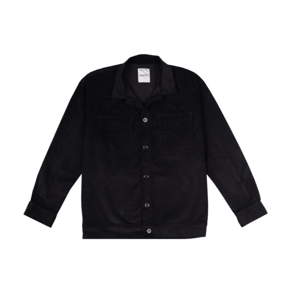 CORDUROY BLACK JACKET
