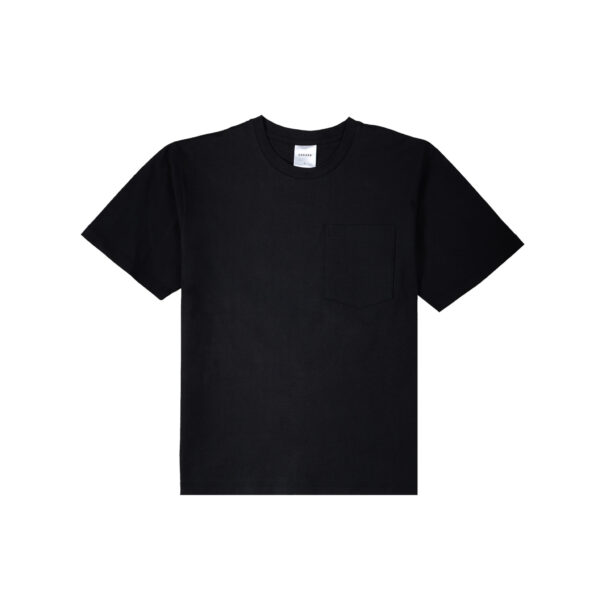 BASIC POCKET BLACK TEES