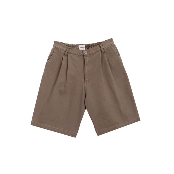 BAGGY BROWN WASH SHORT