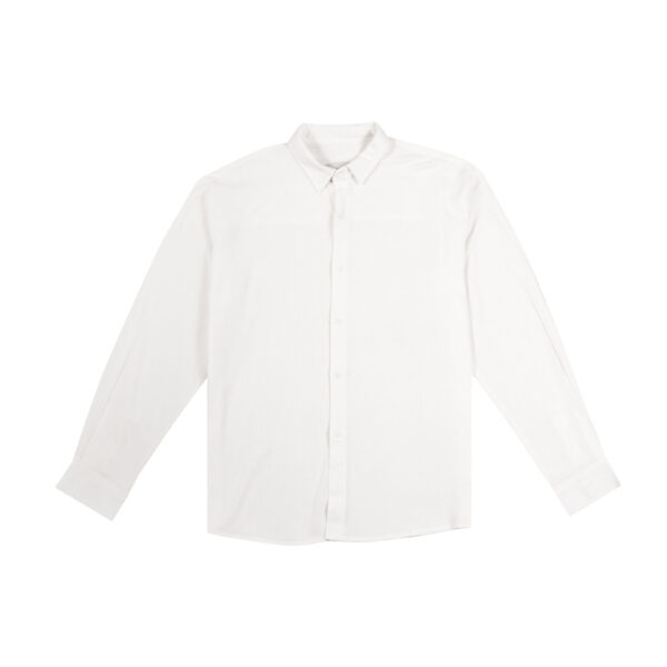 LONG SHIRT LINEN WHITE