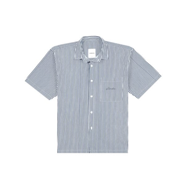 STRIPE HANAKA NAVY SHIRT