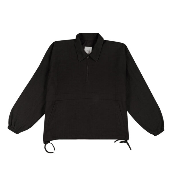 HALF ZIP JACKET BLACK