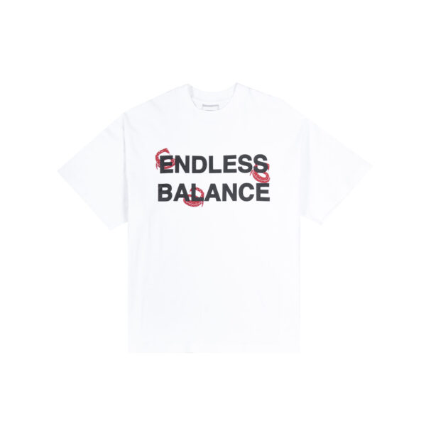 ENDLESS BALANCE WHITE TEES