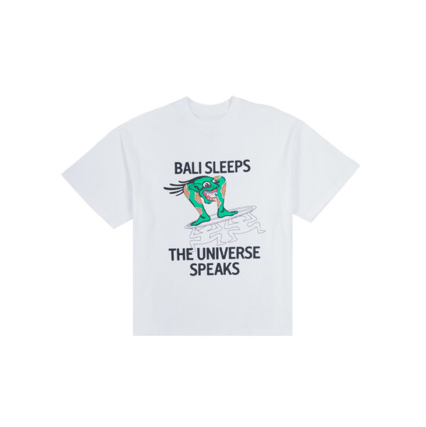 BALI SLEEPS WHITE TEES