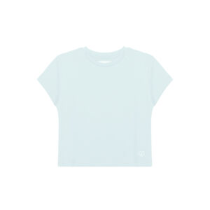 WOMEN SOFT BLUE BABY TEE