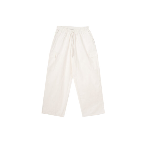 CARGO WHITE PANTS