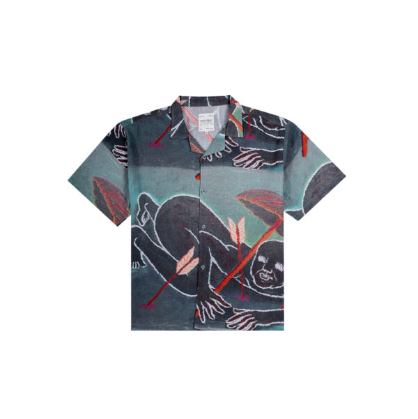 SELF DEFENCE GREEN SHIRT