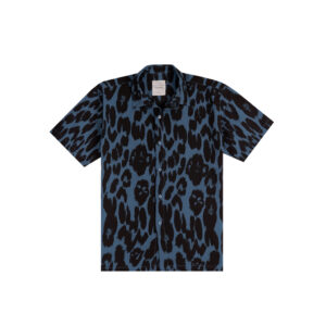 LEOPARD NAVY SHIRT