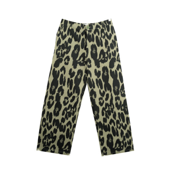 LEOPARD ARMY PANTS