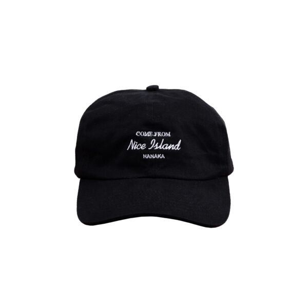 NICE ISLAND BLACK CAP