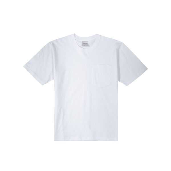 BASIC POCKET WHITE TEES