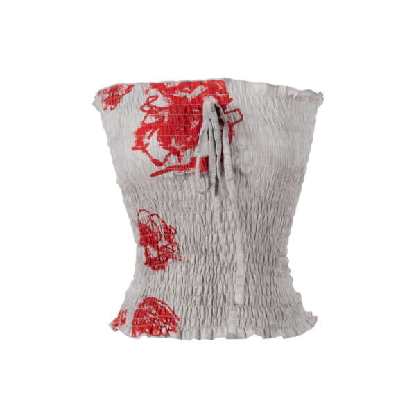 WOMEN ARTE GREY TOP